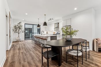 Wood-like flooring (townhomes)